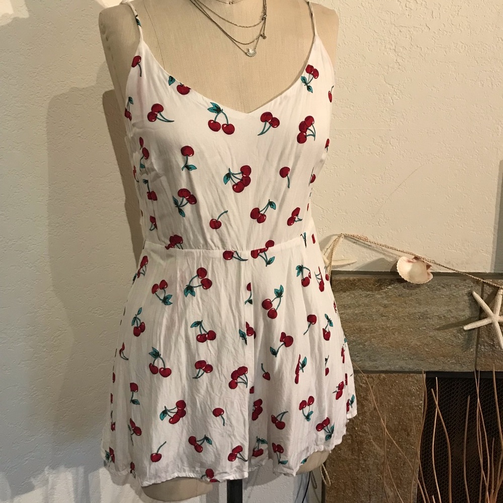LF cherry romper